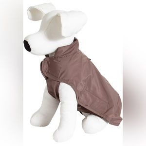 Wouapy Basic Raincoat for Small & Medium Dogs Khaki Sm NEW NWT